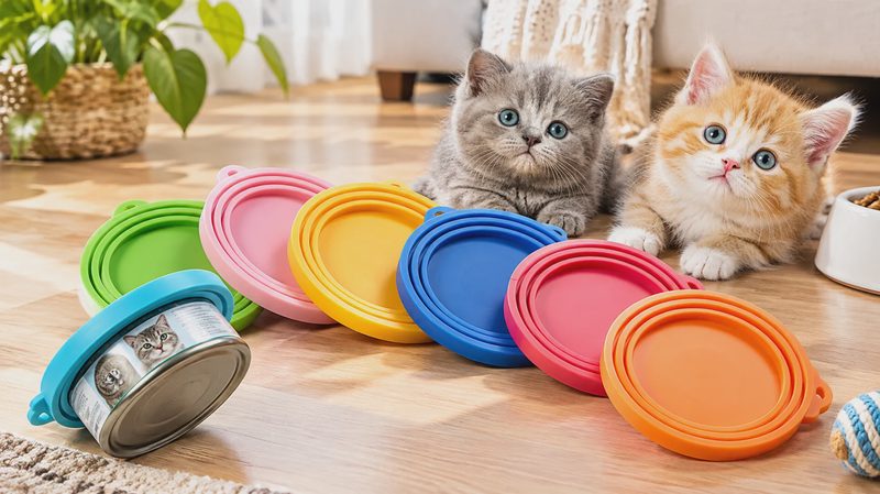 Best Silicone Pet Food Can Lids 2026 - Yobbai 6-Pack Review